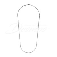 Collana Desmos Uomo in Oro bianco HESHE GOLD 008 W 51 - HESHE GOLD 008 W 51